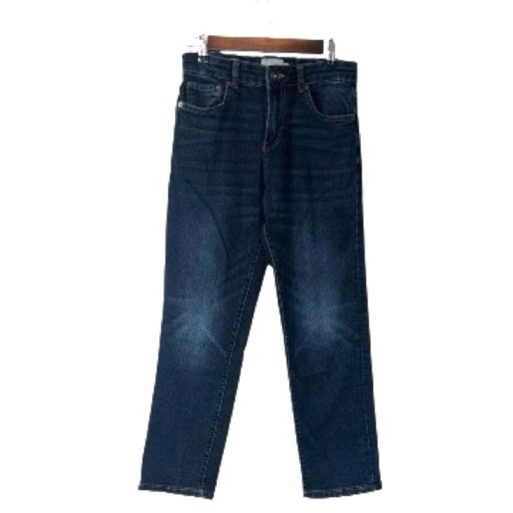 Lucky Brand Boys Classic Straight Leg Stretch Blue Jeans Denim Bootcut Size 14